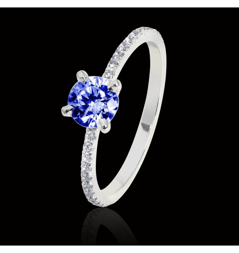 Bague saphir bleu Manon