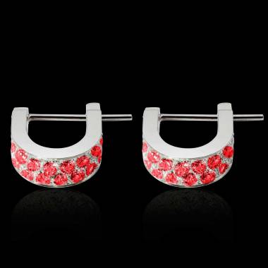 Boucles d'oreilles diamant Fuseaux