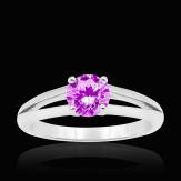 Bague saphir rose Lina