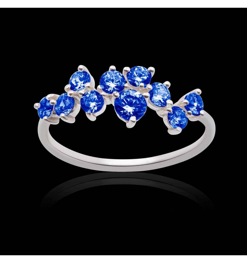 Bague saphir bleu Lilla Bague saphir bleu Lilla