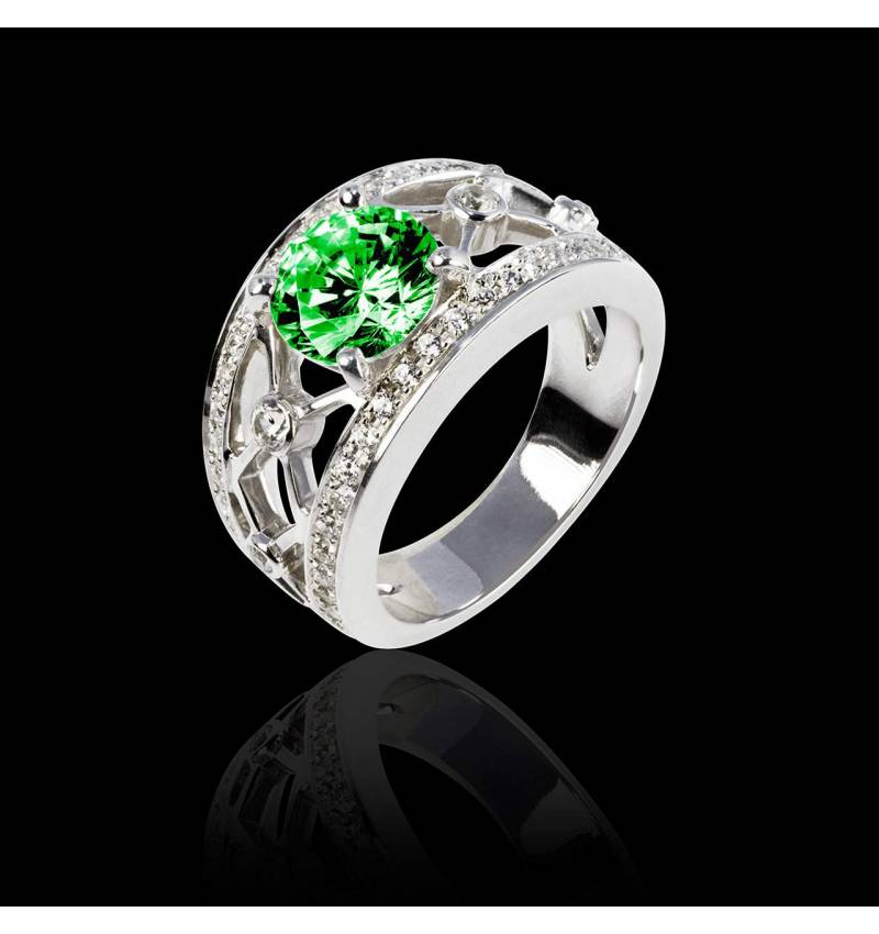 Bague Tsavorite Regina Suprema