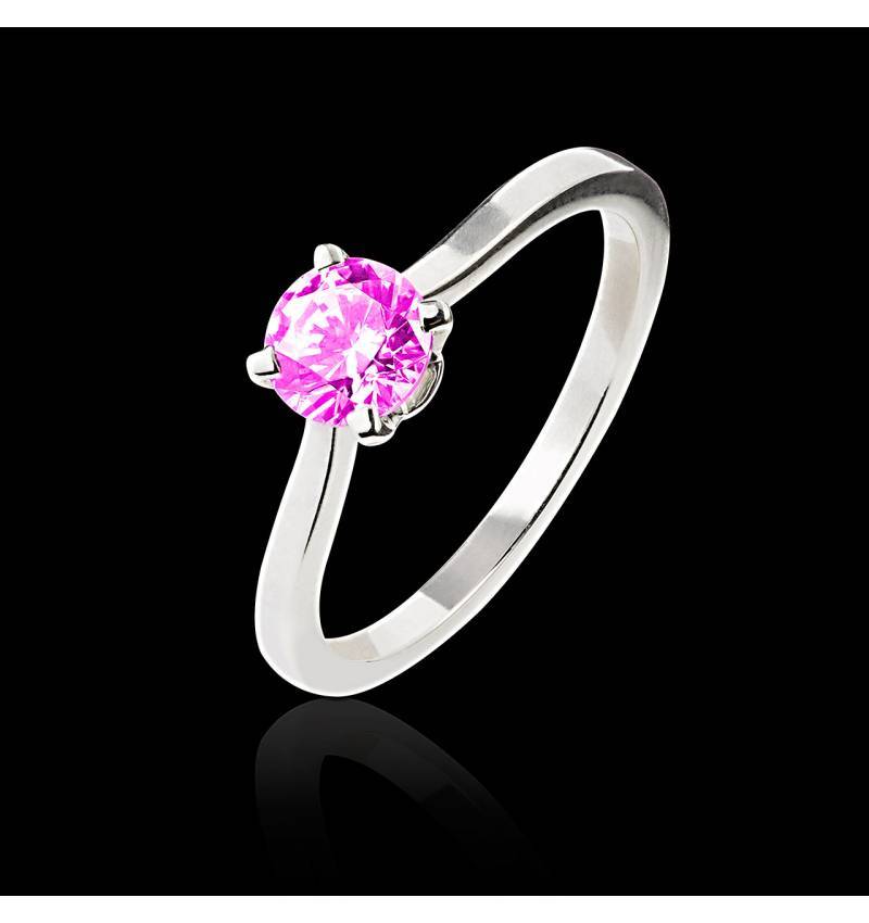 Bague Tourmaline rose Vanessa solo