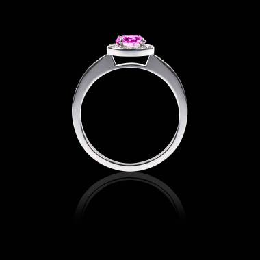 Bague de fiançailles Tourmaline rose Rekha