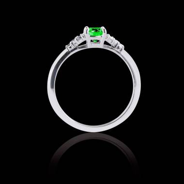 Bague de fiaançailles Tsavorite Virginie