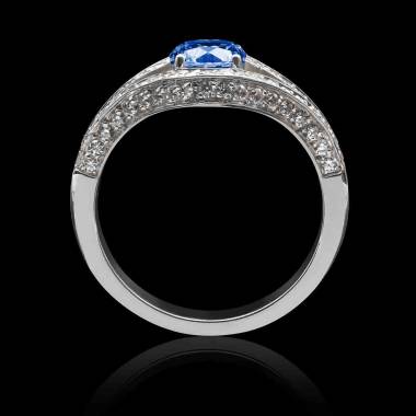 Bague saphir bleu Dolores