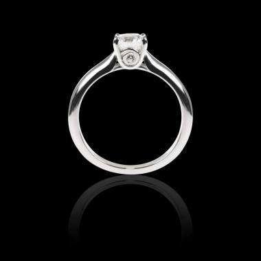 Solitaire diamant or blanc Motherhood